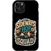 Jimbeels Custodia per iPhone 11 Pro Sideways Hop Squad umorismo furetto zoomies