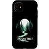 Bagno Nella Foresta Escursioni Lente Nat Custodia per iPhone 11 Nature Reset Trekking Lento Natura Calma