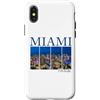 We Love Miami Florida - Gifts & Apparel Custodia per iPhone X/XS miami, florida, paesaggio urbano, orgoglio, orizzonte