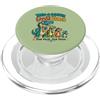 Prehistoric T Rex Father's Day Humor Co Papà Un Saurus E Il Suo Piccolo Rexes Divertente Dino Papà Umorismo Scherzo PopSockets PopGrip per MagSafe