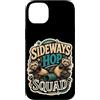 Jimbeels Custodia per iPhone 14 Plus Sideways Hop Squad umorismo furetto zoomies
