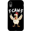 Funny F-Caw-F Chicken Graphic Art For Me Custodia per iPhone XR F-Caw-F Pollo Adulto Umorismo Fcawf Uccello Pollo Whisperer