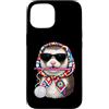 Vintage Retro Knitting Cute Lover Women Custodia per iPhone 15 Ferret Pet Granny Square Crochet Yarn Crochet Lover