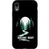 Bagno Nella Foresta Escursioni Lente Nat Custodia per iPhone XR Nature Reset Trekking Lento Natura Calma