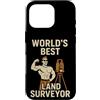 Land Surveying Equipment Custodia per iPhone 16 Pro Miglior geometra al mondo
