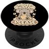 Jimbeels Pause Button Please Koala umorismo animale PopSockets PopGrip Adesivo