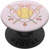 Softball Girls Outfits with Drip Style Ball Lover Pink Bow Heart Bats Cherry Estetica PopSockets PopGrip Adesivo