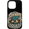 Jimbeels Custodia per iPhone 13 Pro Sideways Hop Squad umorismo furetto zoomies