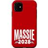 Massie 2028 Election Vote Apparel Custodia per iPhone 11 Massie 2028 Election Thomas Massie For President