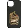 Roma Italia Ancient Colosseum Roman Trav Custodia per iPhone 14 Plus Vintage Roma Italia Colosseo Antico Romano Punto di riferimento 2