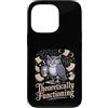 Physics Owl Coffee Nerd Science Humor Custodia per iPhone 13 Pro Teoricamente funzionante Gufo Fisica Caffè Umorismo