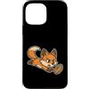 rugby fox dive quick rugby oval ball scr Custodia per iPhone 13 Pro Max Cartone animato Rugby Fox Dive