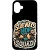 Jimbeels Custodia per iPhone 16 Plus Sideways Hop Squad umorismo furetto zoomies