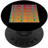 Dominus's Design Tacoma Washington Tipografia retrò anni '70 '80 estetica PopSockets PopGrip Adesivo