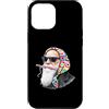 Vintage Retro Knitting Cute Lover Women Custodia per iPhone 12 Pro Max Filato quadrato per uncinetto Charles Darwin Evolution Theory Granny