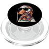 Vintage Retro Knitting Cute Lover Women Duck Duckling Ducky Granny - Filato quadrato per uncinetto PopSockets PopGrip per MagSafe