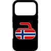 Curling Norwegian Norway Flag Curl Stone Custodia per iPhone 17 Pro Curling Norvegese Bandiera Norvegia Curl Stone Classic T-shirt