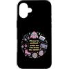 Vintage Humor Gifts Co Custodia per iPhone 16 Plus Divertente design vintage con scritta Please be patient with me