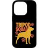 Cani da soma canini resistenti Custodia per iPhone 14 Pro Tripod Squad Dog Three Legs Resilience Support -