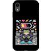 Battery Headphones Vibes Gamer Custodia per iPhone XR Gamer Frog batteria scarica