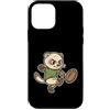 rugby ferret kick cute rugby oval ball s Custodia per iPhone 12 mini Cartone animato Rugby Furetto Calcio