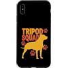 Cani da soma canini resistenti Custodia per iPhone XS Max Tripod Squad Dog Three Legs Resilience Support -