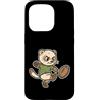 rugby ferret kick cute rugby oval ball s Custodia per iPhone 15 Pro Cartone animato Rugby Furetto Calcio