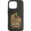 Roma Italia Ancient Colosseum Roman Trav Custodia per iPhone 16 Pro Vintage Roma Italia Colosseo Antico Romano Punto di riferimento 2