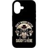 Alpha Wolf Don't Worry Kitten Custodia per iPhone 17 Non preoccuparti, Kitten Daddy è qui, meme maschile Alpha Wolf