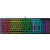 Razer Ornata V3 - Flat Mecha Membrane Keyboard with Razer Chroma RGB (Media Keys, Fully Programmable) QWERTZ | DE Layout, Black