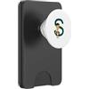 Timowo Studio Giraffa Diploma Lettera S Alfabeto Animale PopSockets PopWallet per MagSafe