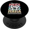 Fieldside Fanwear Fiocco da pallone da calcio retrò con motivo a margherite PopSockets PopGrip Adesivo