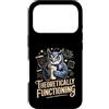 Physics Owl Coffee Nerd Science Humor Custodia per iPhone 17 Pro Teoricamente funzionante Gufo Fisica Caffè Umorismo