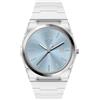 ICE-WATCH - ICE power PW1 Transparent White blue - Orologio transaprente da Uomocon Cinturino in silicone - 025781 (41mm)