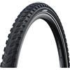 Schwalbe Marathon 365 Performance Line - Pneumatico per bicicletta con asta metallica, 28 x 1,75, colore: Nero/riflettente