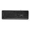 Nedis Tastiera cablata Nedis - USB-A - Multimediale - QWERTY - Layout ND - Tastiera numerica