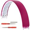 SINDERY Accessori per fascia di ricambio per Beats Solo 3 wireless. (Rosso mattone scuro)