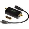 NooElec Lana HF - Modulo Amplificatore LF, MF e HF (LNA) a Bassissimo Rumore per RF e Software Defined Radio (SDR). Capacità di Frequenza a Banda Larga 50kHz-150MHz con Bias Tee e Opzioni di Alimentazione USB