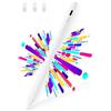 BAZO Penna Compatibile con iPad 2018-2026 - Penna per iPad Ricarica rapida, Palm Rejection, Sensibilità All'inclinazione, per ipad 11 A16/10/9/8/7/6, Pro 11/12.9, Air 5/4/3/M2/M3/M4/M5, iPad Mini 5/6.