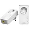 Strong AV600Mbps Kit Powerline con Pass-Through, Presa Integrata, Ripetitore Powerline Ethernet HomePlug AV2, Plug & Play, Compatibile con Router, Modalità Risparmio Energetico, Porta LAN 100Mbps