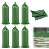 XHYASD 6 Pezzi Sacchi per Sabbia Antiallagamento, 70x30 cm Sacchi Antiallagamento Riutilizzabili con Coulisse per Garage e Cantine