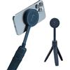 ShiftCam SnapPod - Bastone per selfie video e treppiede, montaggio magnetico a scatto su qualsiasi telefono, design inclinabile, blu abyss