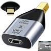 iwui Adattatore USB C a Mini DisplayPort 4K 60Hz 1080p, Convertitore Tipo C Femmina a Mini DP Maschio per Laptop, Tablet e Telefono, Compatibile con Monitor e TV