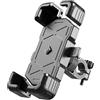 GXDFC Porta Cellulare Moto per Benelli Leoncino 500 2017-2024 2025, Antivibrante Ruotabile 360° Regolabile Porta Telefono Moto Porta Cellulare Scooter Multifunzionale,Handlebar Holder-Black