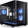 Thermaltake Vision 330 CR ARGB | Enclosure ATX Mid‑Tower | Vetro temperato curvo da 4 mm | Ventola 6 × 120 mm Infinity‑ARGB PWM | Supporto scheda madre connettore nascosto | Radiatore fino a 360 mm |
