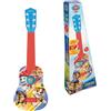 Lexibook Paw Patrol La Squadra dei Cuccioli Chase La mia Prima Chitarra, 6 corde in nylon, 53 cm, guida inclusa, blu/rosso, K200PALXB