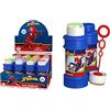 DULCOP - Pacco da 16 bolle di sapone Spiderman - Bolle di sapone - 175 ml - 047091BPA - Rosa - Plastica - Licenza ufficiale - Giocattolo per bambini - Gioco all'aperto - A partire dai 3 anni