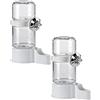 Fonyiunce 2 PCS Dispensatore d'Acqua per Uccelli 140ml, Facile da Installare e Pulire, Anti-Perdite, per Uccelli Automatica per Gabbia per Parrocchetto Canarino Calopsitta Fringuello