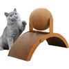 Generico Tiragraffi per Gatti con Sfera in Sisal, Tiragraffi per Gatti con Design a Ponte ad arc-os con Palla Sospesa, Palla per Gattis per Esercizi di Arrampicata per Gattis, Limatura Delle Unghie