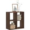 Generico Libreria Rovere Marrone 68,5x32x68,5 cm in Legno Multistrato,Librerie